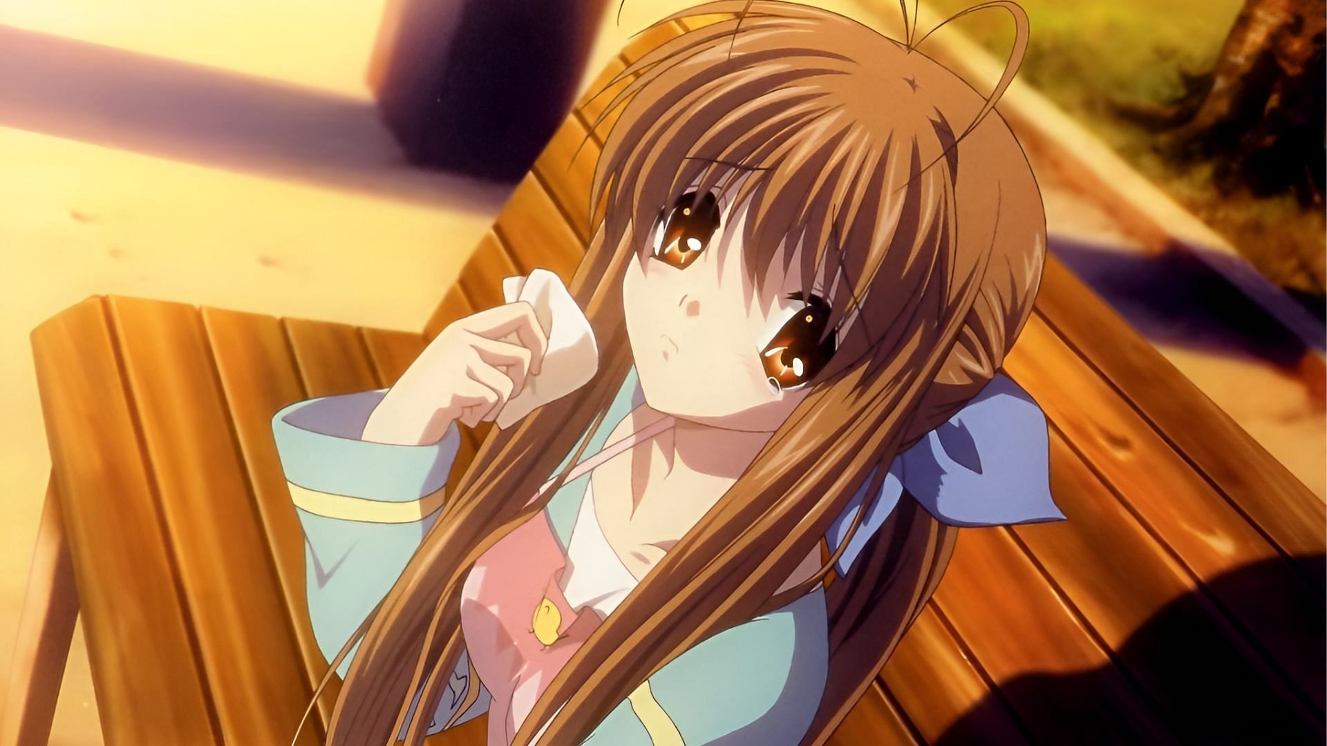 Still of Sanae (Image via Kyoto Animation)